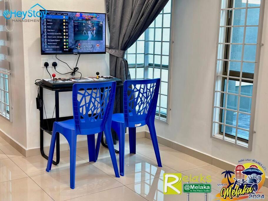 20pax4b3b Privatepool /karaok/pooltable/bbq Holiday home Malacca